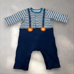 ミキハウス　ロンパース　70cm 男の子　長袖