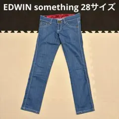 サムシング　ローライズストレッチデニム　28サイズ