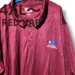 RED KAP US輸入古着 半袖ポロシャツ BIGサイズ 企業ロゴ (わ)のサムネイル