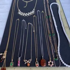 まとめ売りアクセサリーP4☆ネックレス10点オークション