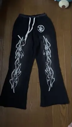 ヘルスター　HELLSTAR フレアパンツ　スウェットのサムネイル