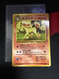 旧裏 ポケモンカード ポニータ ギャロップ 美品 拡張シート 拡張