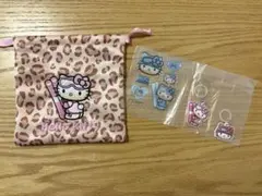 Sweet 3月号 特別付録 Hello Kitty 巾着ポーチ