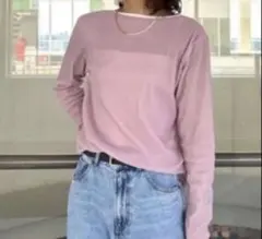 MilaOwen 長袖カットソー ピンク系