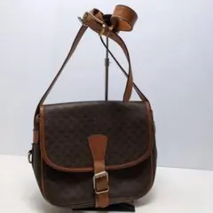 CELINE セリーヌ マカダム柄 ショルダーバッグ