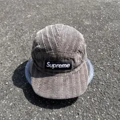 美品】Supreme Corduroy Camp Cap 25FW グレー - メルカリ