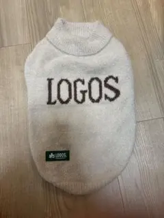 LOGOS 犬服 2L ベージュ タンクトップ　ロゴス　ニットのサムネイル