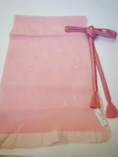 新品 帯揚・ 帯〆 セット 正絹 未使用 Bｓ1030