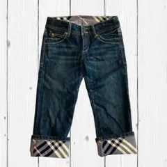 m*h様 BURBERRY BLUE LABEL ノバチェック デニムパンツ ホ