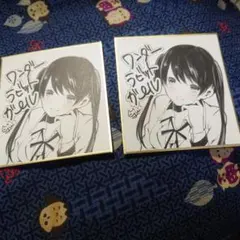 アメリカ sdcc2025 薫る花は凛と咲く 色紙 2枚セット - メルカリ
