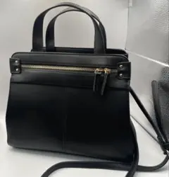SLOBE IENA AFFRANCHIE 2WAYショルダー&ハンドバッグ 黒のサムネイル