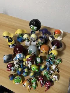 『ケロロ軍曹』のキャラクターフィギュアのまとめ売り