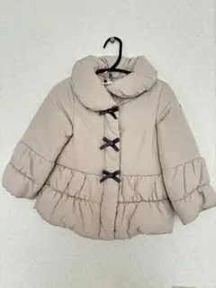 Bebe ベージュ 中綿コート　100サイズ
