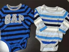 GAP ギャップ　ロンパース　カバーオール　2枚セット　12〜18M
