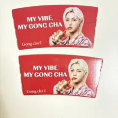 ゴンチャ　Felix フィリックス　コラボ　第2弾　スリーブ　カップホルダー