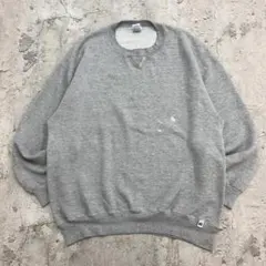 あ*ち様 90s　USA製　ラッセルアスレチック　スウェット　XL　グレー　前V