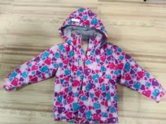 キッズスキーウェア　110　ハート柄