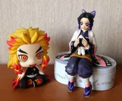 鬼滅の刃 胡蝶しのぶ ちょこのせプレミアムフィギュア 煉獄杏寿郎 るかっぷ