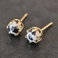 316Lステンレスピアス◆ダルメシアンジャスパー