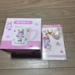 メゾピアノ　一番くじ　マグカップ アクリルチャームピンク