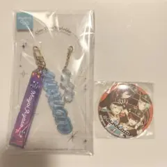 礼瀬マヨイ　クリアドロップキーホルダー　缶バッジ