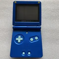 動作品　限定品 Nintendo GBA SP ロックマンブルー 本体