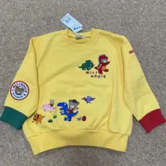 MIKI HOUSE イエロー トレーナー 110cm