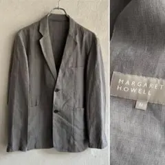 美品 MARGARET HOWELL リネン テーラードジャケット MHL.のサムネイル