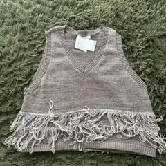 サマンサモスモスブルー　ベスト