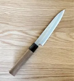 堺打刃物 堺實光 両刃 ペティナイフ 銀三 150mm - メルカリ