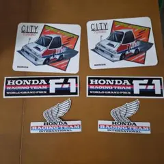 ホンダ シティターボ F1 ステッカーセット