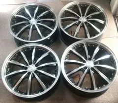 アネーロ 22×9J +37 PCD114.3 5穴 バリ溝 265/30R22 - メルカリ