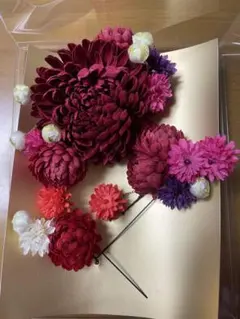 造花 髪飾り セット