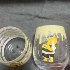 プーさん 色が変化するグラスセット 2個