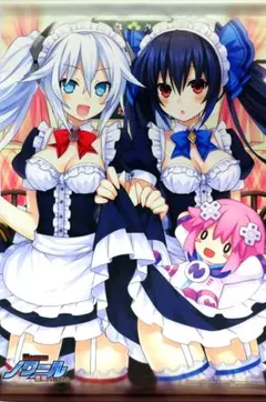 超女神信仰 ノワール　激神ブラックハート　特典　B2タペストリー