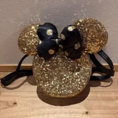 ミニーマウス　スパンコールバッグ ショルダーバッグ　美品