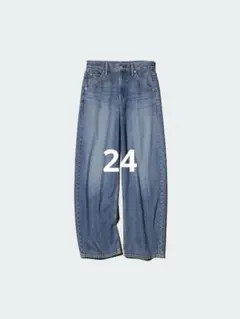 UNIQLO バギーカーブジーンズ 24
