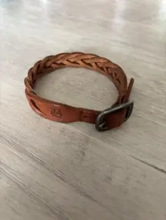IL BISONTE 三つ編みレザーブレスレットのサムネイル