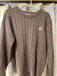 刺繍使いニットプルオーバー (MARI.EmmY)LLサイズ新品！