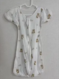 くま柄　スワドル　Ｍサイズ