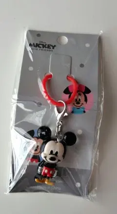 未開封 ミッキーマウス マスコットキーホルダー　めじるしチャーム