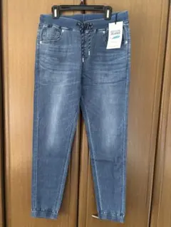 ベイフローダークブルー ジョガーパンツ