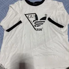 GUESS adidas コラボ 半袖 トップス