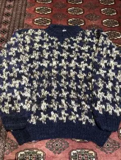 80s artesania エクアドルニット　　vintage 古着