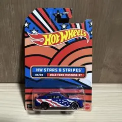 ホットウィール Stars&Strips 2018 フォード マスタング GT