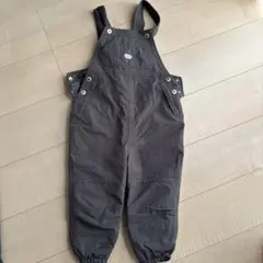 WHEAT グレー オーバーオール 子ども用