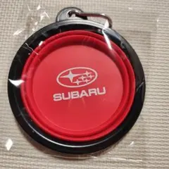 ![스바루 리미티드] 빨간색 접이식 실리콘 푸드 보울은 비매품