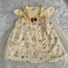 ベビードール　美女と野獣　プリンセス柄イエローワンピース　3WAY ディズニー