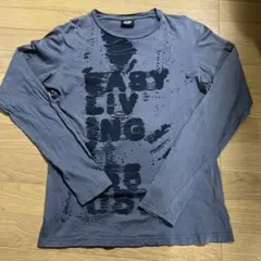 55DSL 長袖Tシャツ グレー M