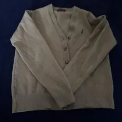 EAST BOY ベージュ カーディガン